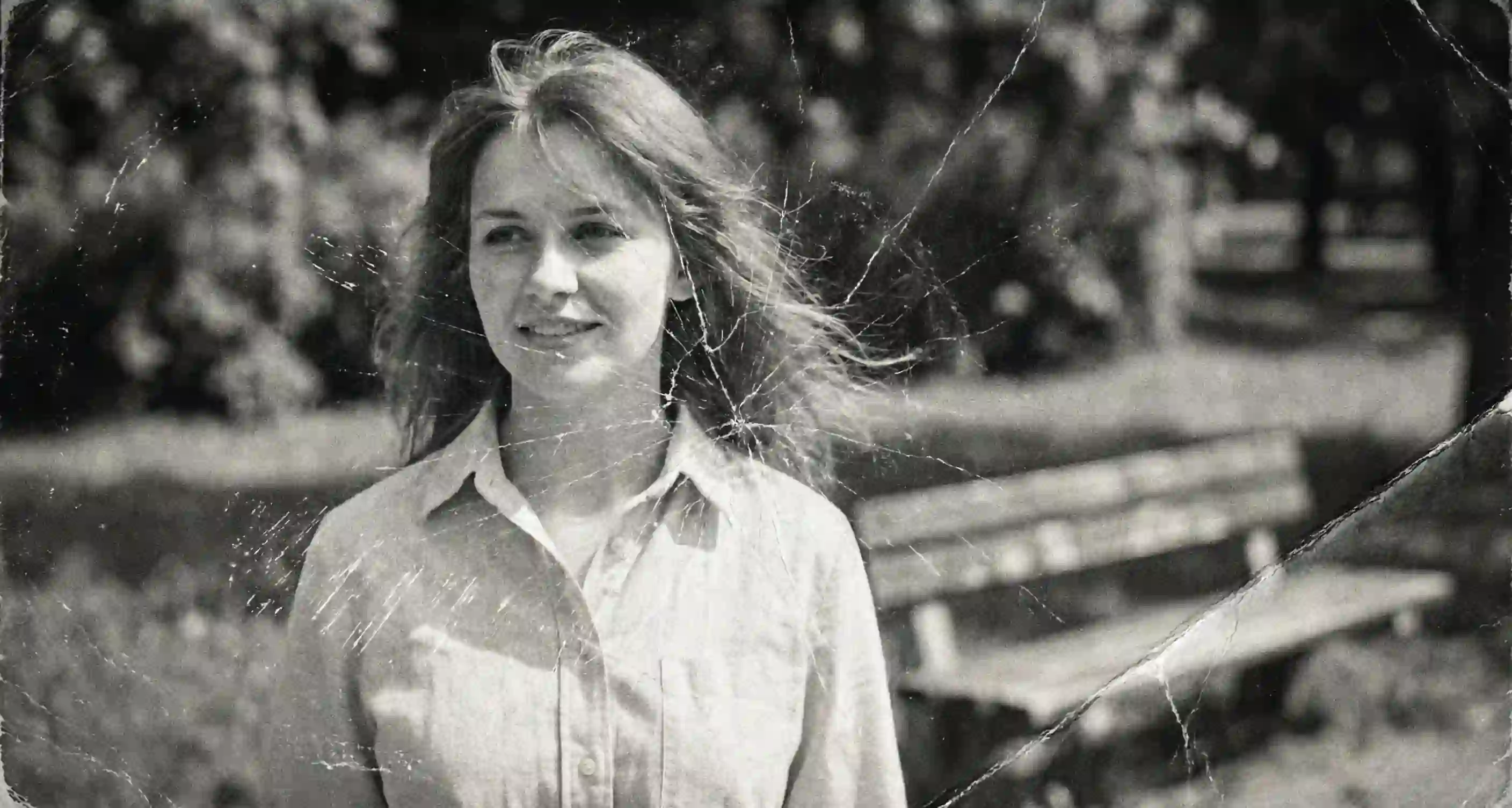 Stary portret dziewczynki