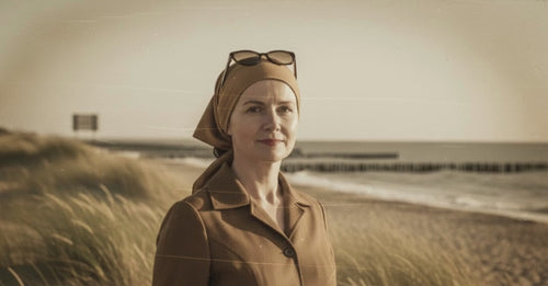 animacja zdjęcia kobieta na plaży