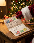 Magiczny film: Mikołaj wchodzi do pokoju i zabiera list Twojego dziecka